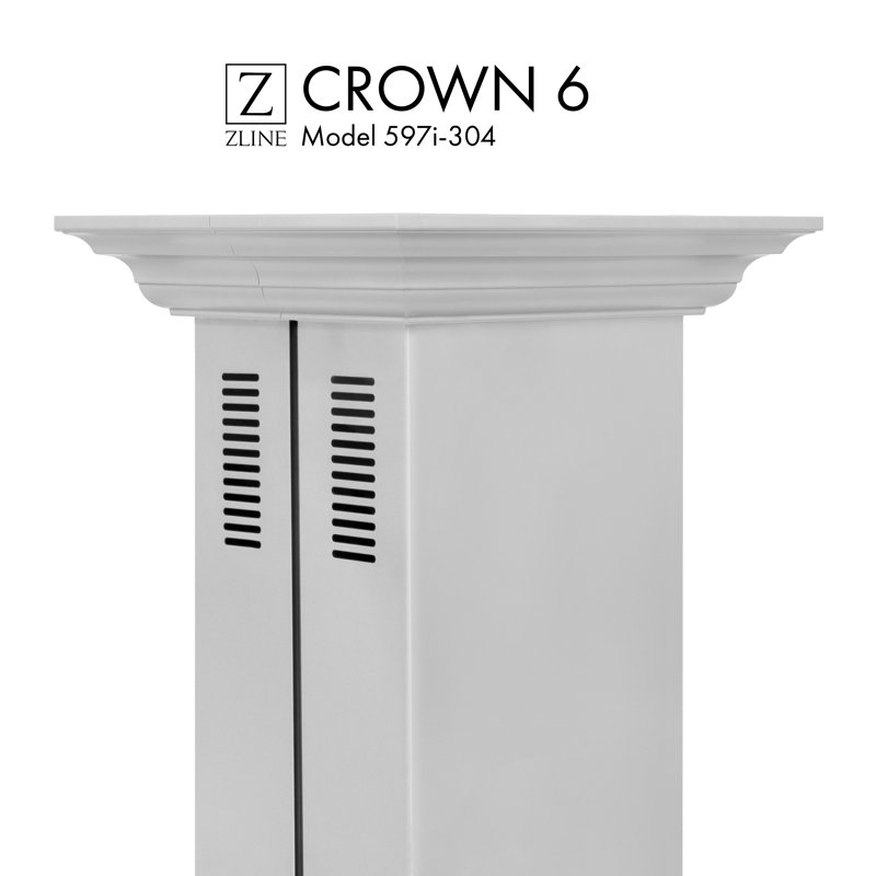 ZLINE Kitchen and Bath Range Hood Chimney Extension & Reviews Wayfair